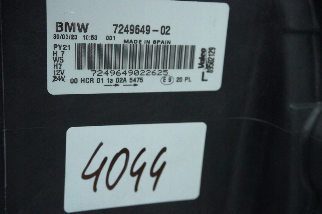 фото №14, Bmw 1 e81 e82 e87 e88 09- фара лампа лівий перед ліва передня оригінал