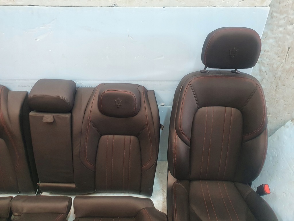 фото №4, Сидіння + оббивка обшивки maserati ghibli комплект