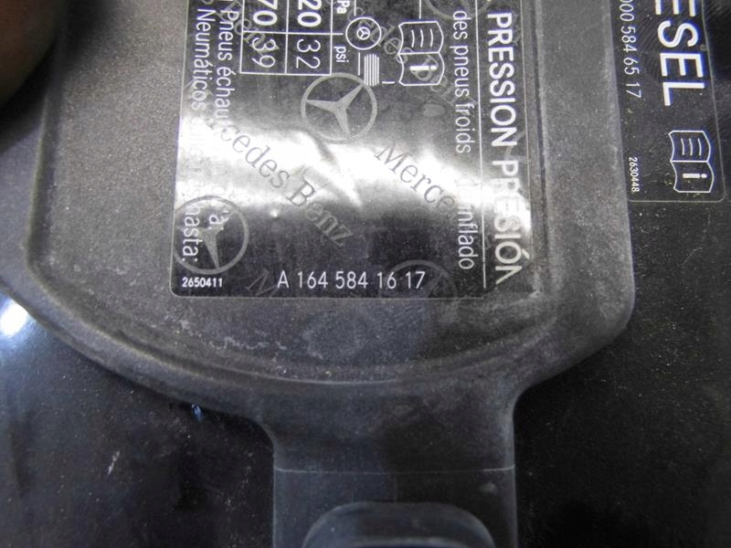 фото №4, Крышка заливной топлива mercedes w164