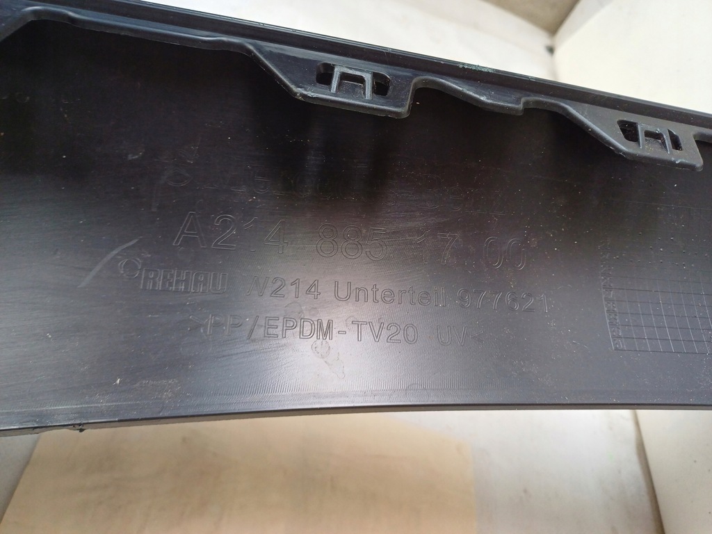 фото №13, Накладка спойлер бампера задняя mercedes-benz e klasa w214 22-