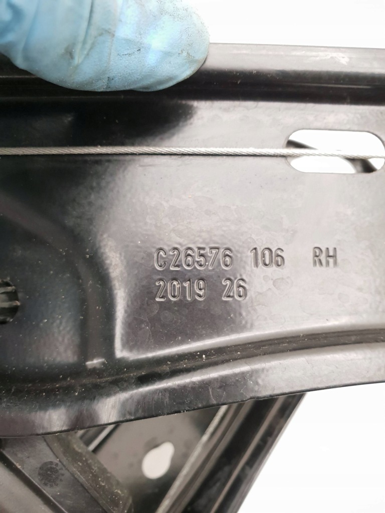 Підйомник скло двері передніх перед сторона права bmw 7 e65 e66 c26576106 Зі Шроту