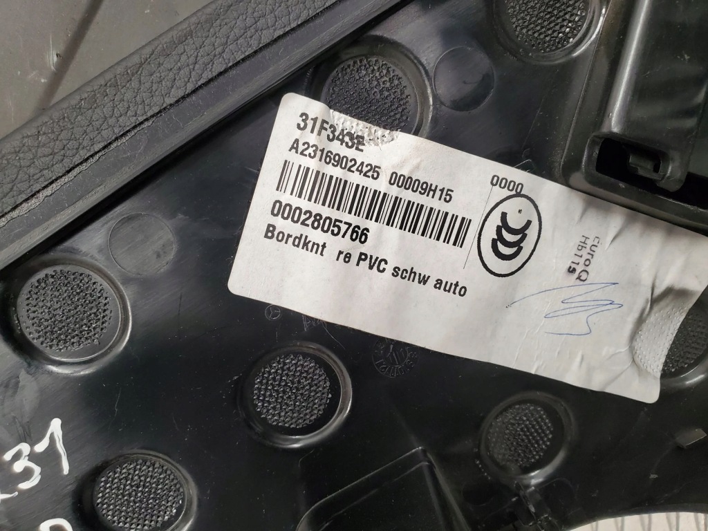 Mercedes-benz sl r231 a2316902425 перед сторона правая обшивка стоек Недорого