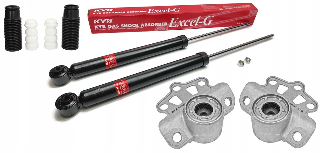 фото №1, Амортизаторы задняя kyb grande punto + защита + крепления