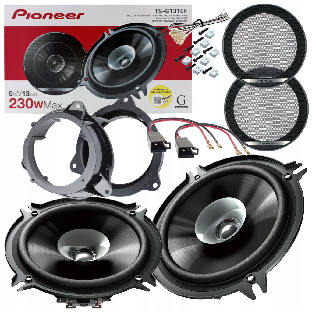 фото №1, Динамики автомобильные pioneer дистанционные проставки do mercedes citan renault kangoo