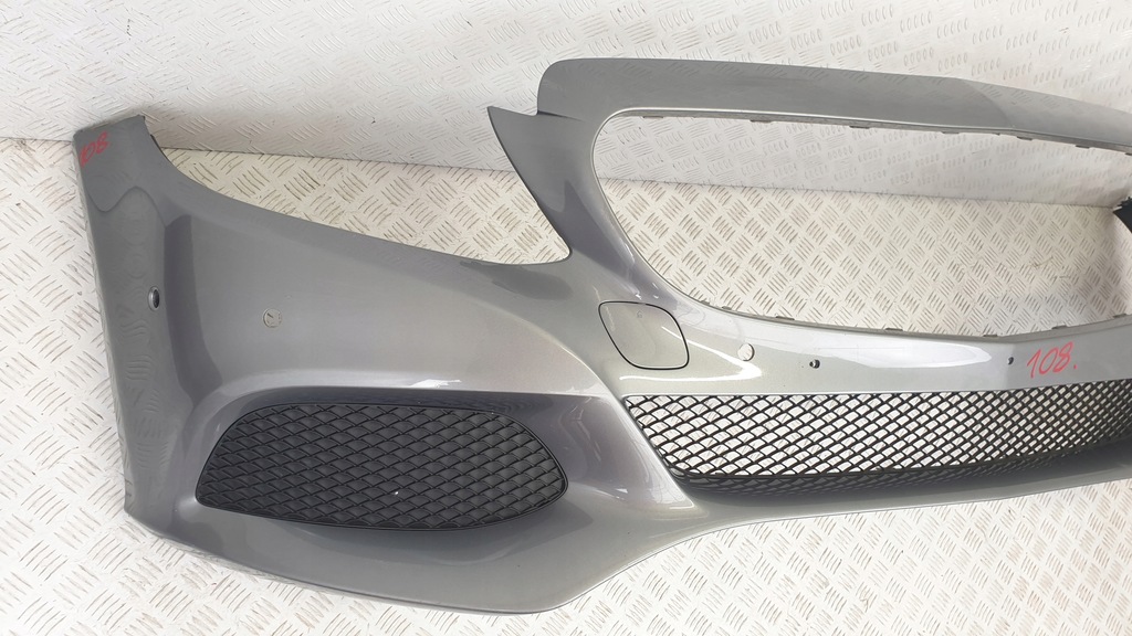 фото №6, Mercedes c-klasa w205 бампер перед передний