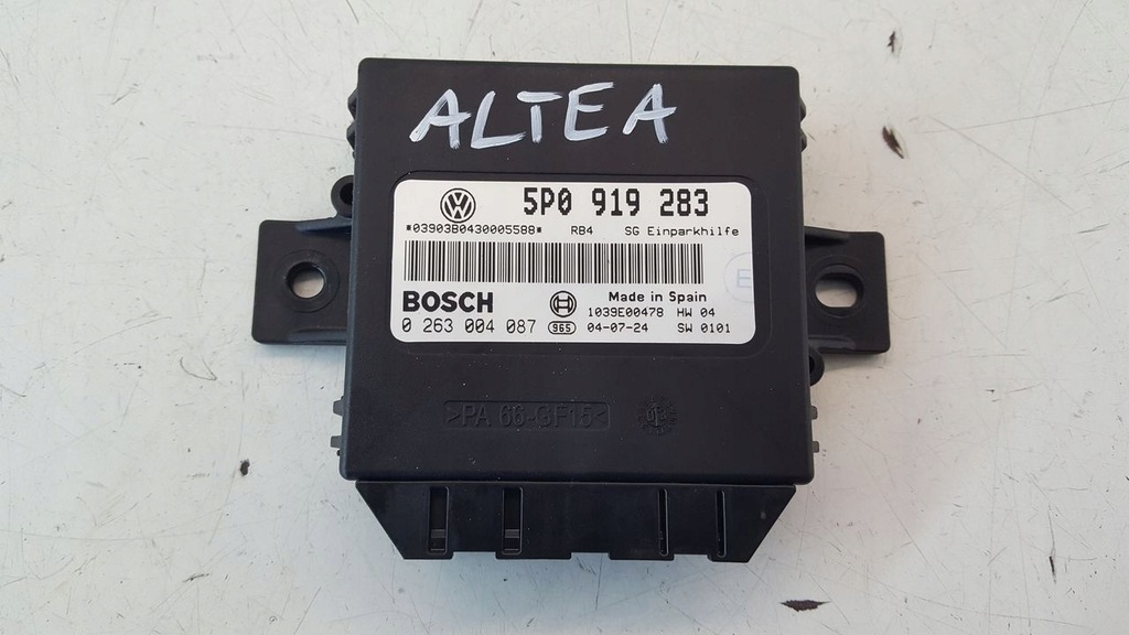 фото №1, Модуль pdc seat altea 2,0 tdi