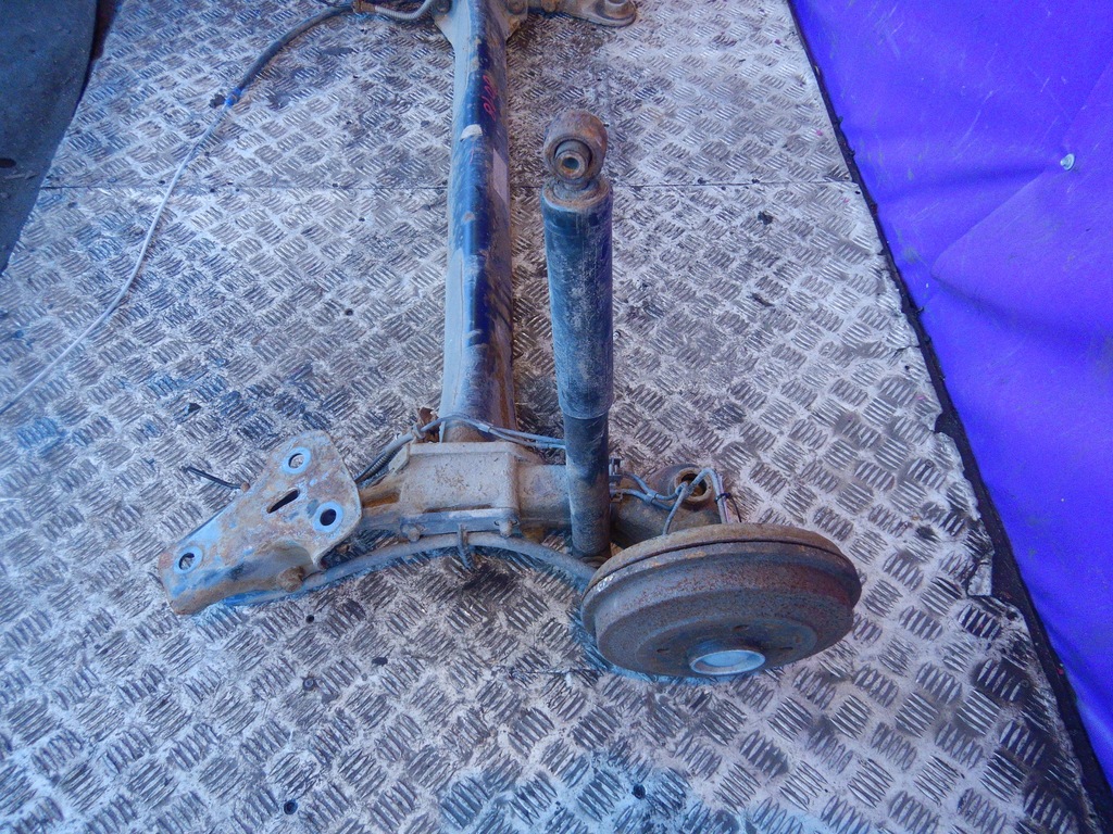 фото №7, Peugeot 1007 05- oś задняя балка подвеска задняя