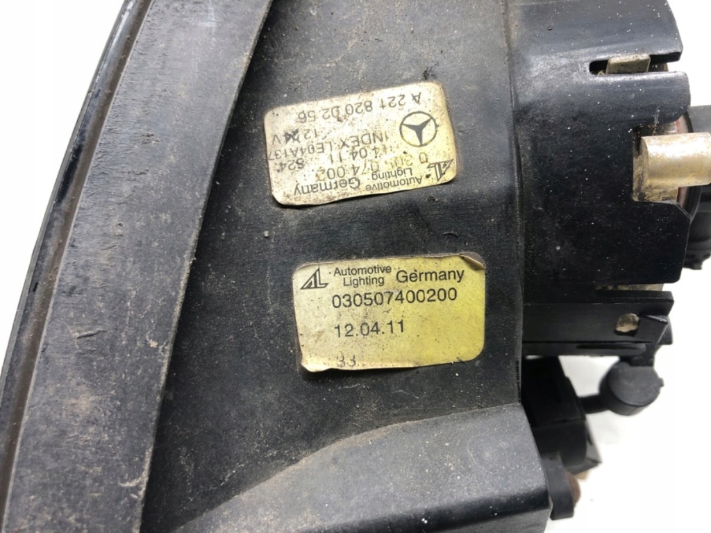 фото №7, Противотуманная фара правый перед mercedes w221 a2218200256 хэтчбек 05-13