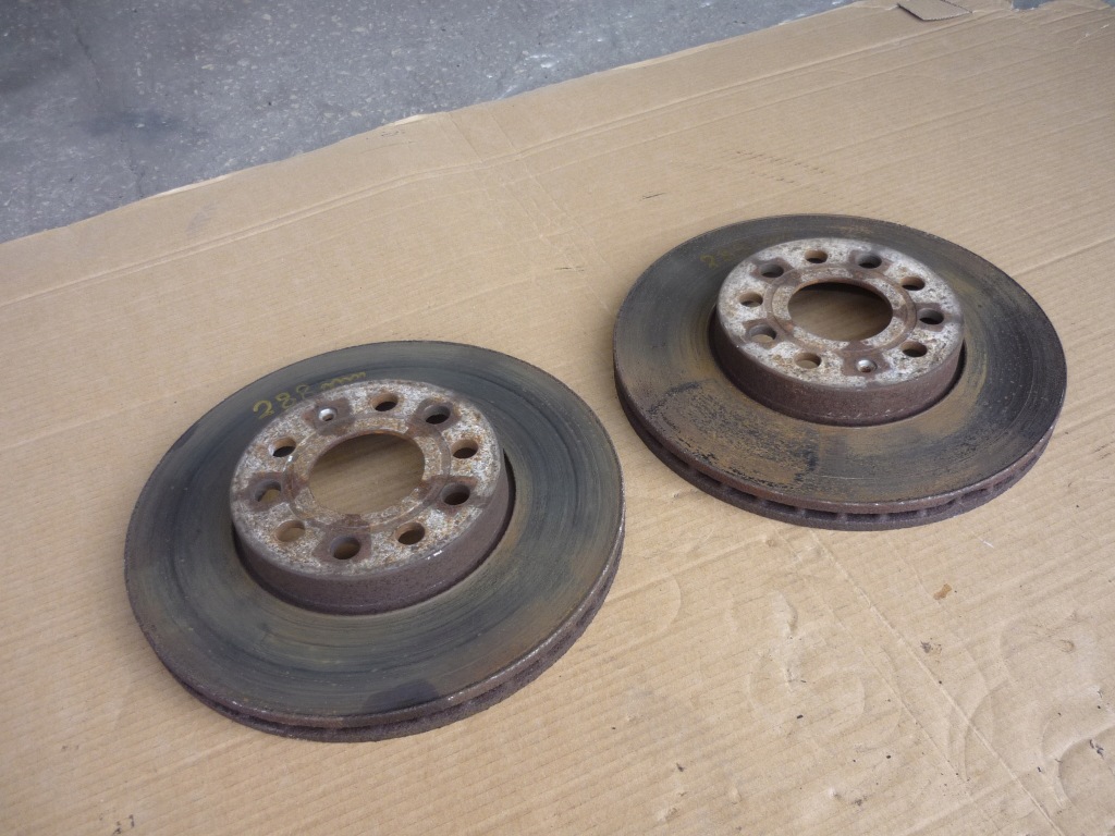 фото №13, Тормоза перед суппорты + тормозные диски / seat altea leon ii vw golf v / 288mm