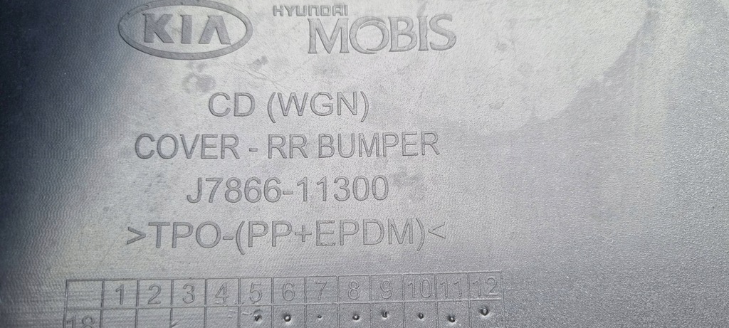 фото №13, Kia ceed iii kombi 2018- бампер задняя оригинал d043