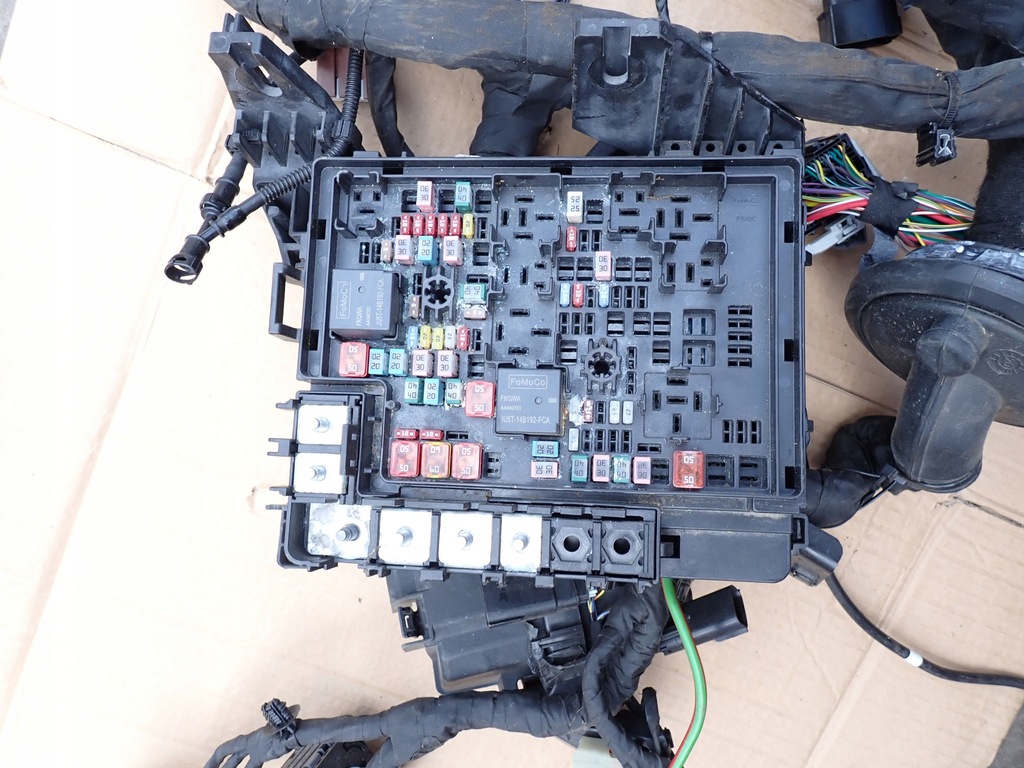 фото №11, Коробка запобіжників запобіжники джгут відсік двигуна ford f150 2021