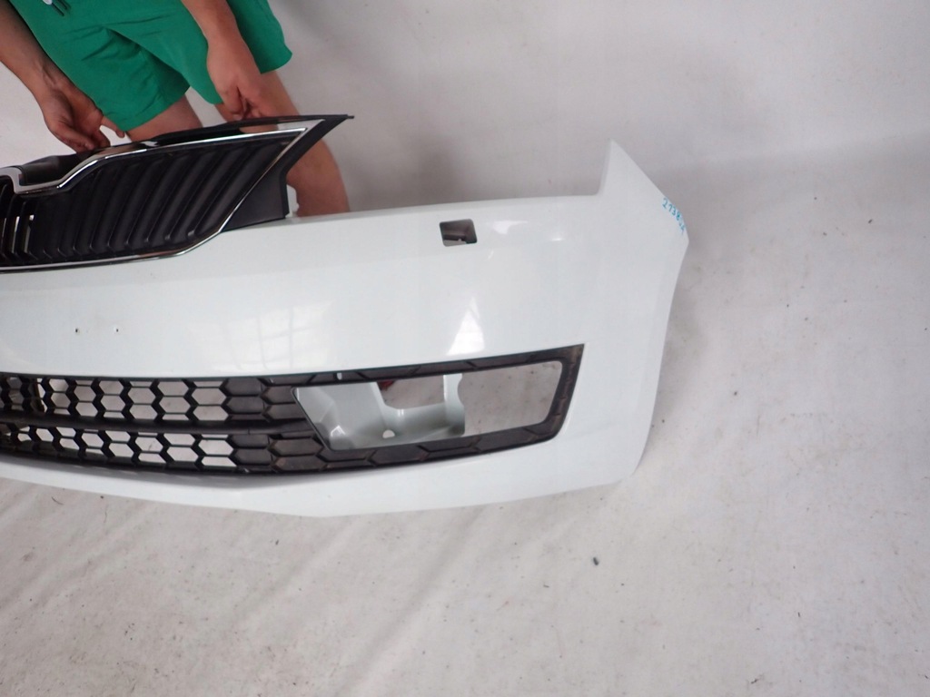 фото №6, Skoda rapid 12- бампер перед передній spr