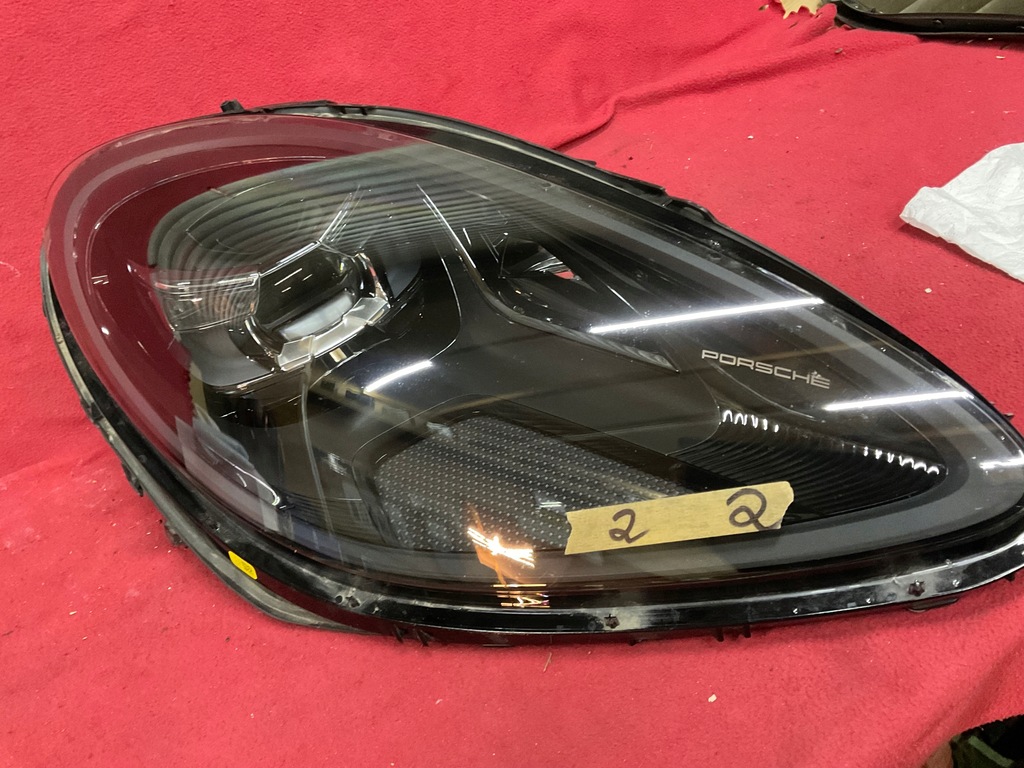 фото №10, Porsche macan 95b lift лампа правая перед full led 95b941010ah оригинал