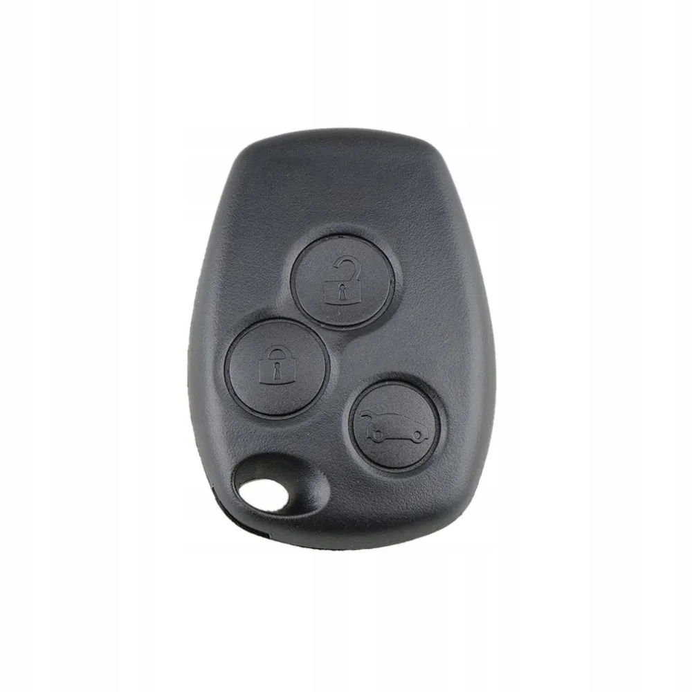 фото №1, 3 button remote key shell case without blade for renault logan sande 61006