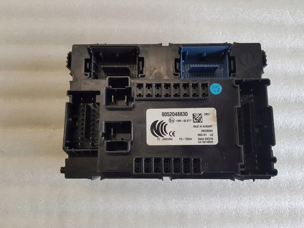 фото №1, Fiat tipo lift 20- модуль коробка bsi 0052048830