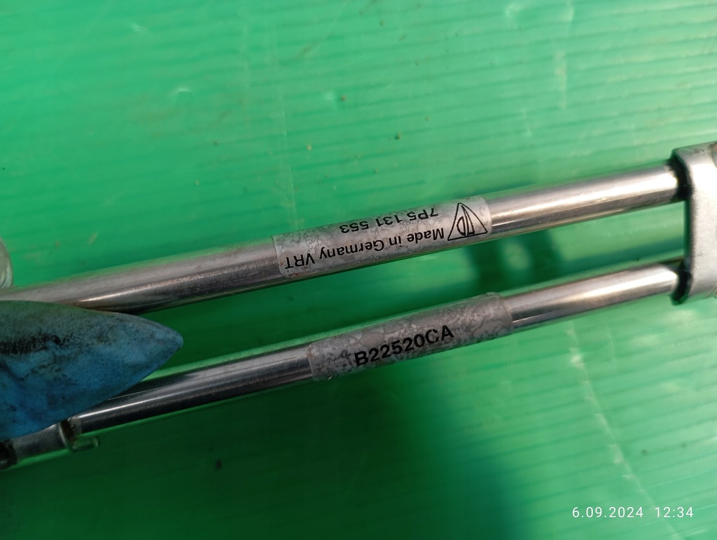 фото №6, Датчик вихлопних газів дроти porsche cayenne 7p5131553