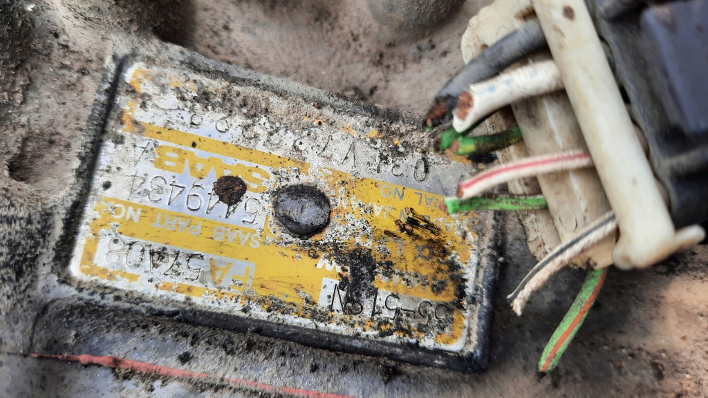 Коробка передач передач 55-51sn 5449434a saab 95 9-5 i 2.3t Зі Шроту