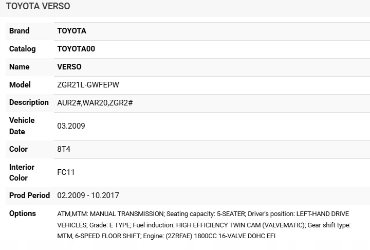 Toyota auris verso avensis двигун 1.8 2zr fae 2zr-fae Недорого