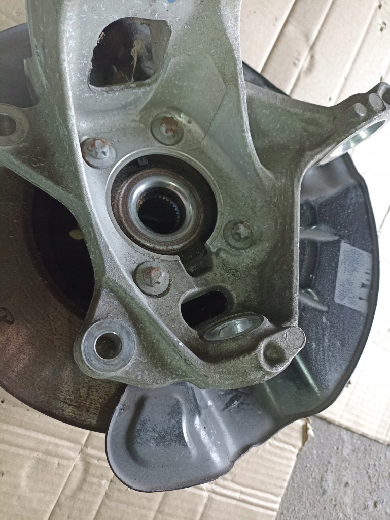 фото №4, Mercedes w177 поворотный кулак ступица диск правый перед