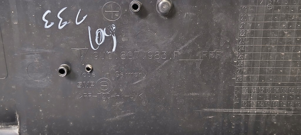 фото №14, Дифузор спойлер накладка бампера задня porsche taycan cross turismo 9j0