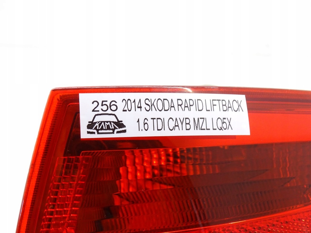 фото №6, Лампа правий задня skoda rapid liftback 5jh945096 14r