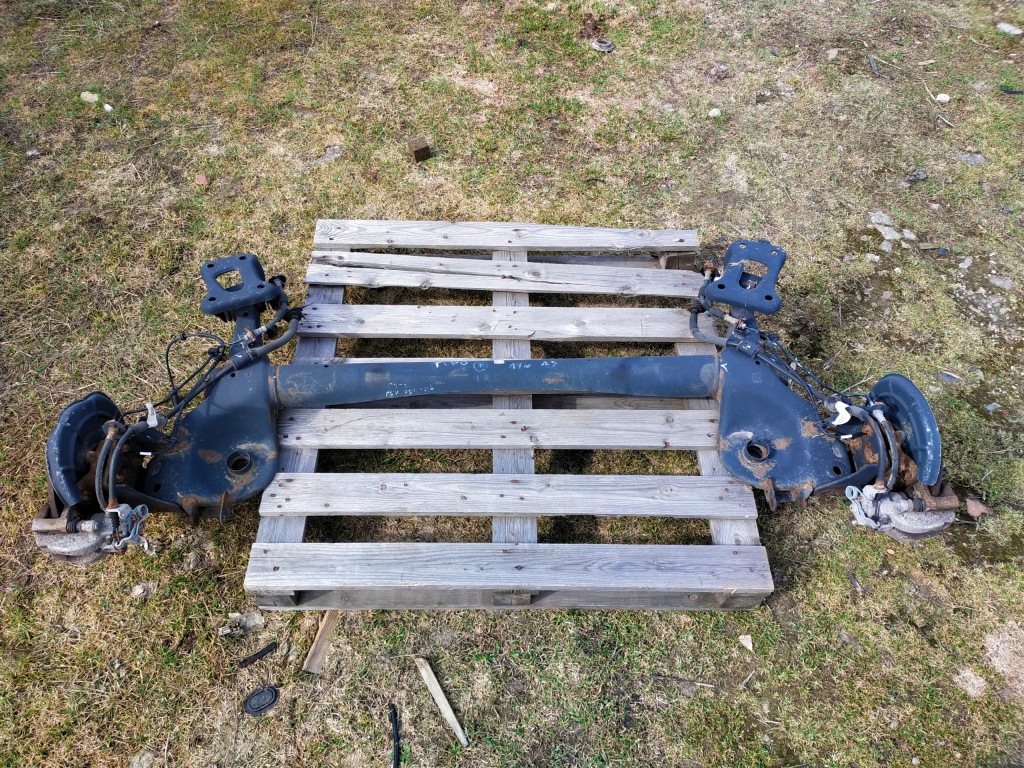 Купити Балка oś підвіска задній задня комплектна диск 2xzacisk fiat tipo ii 2017r