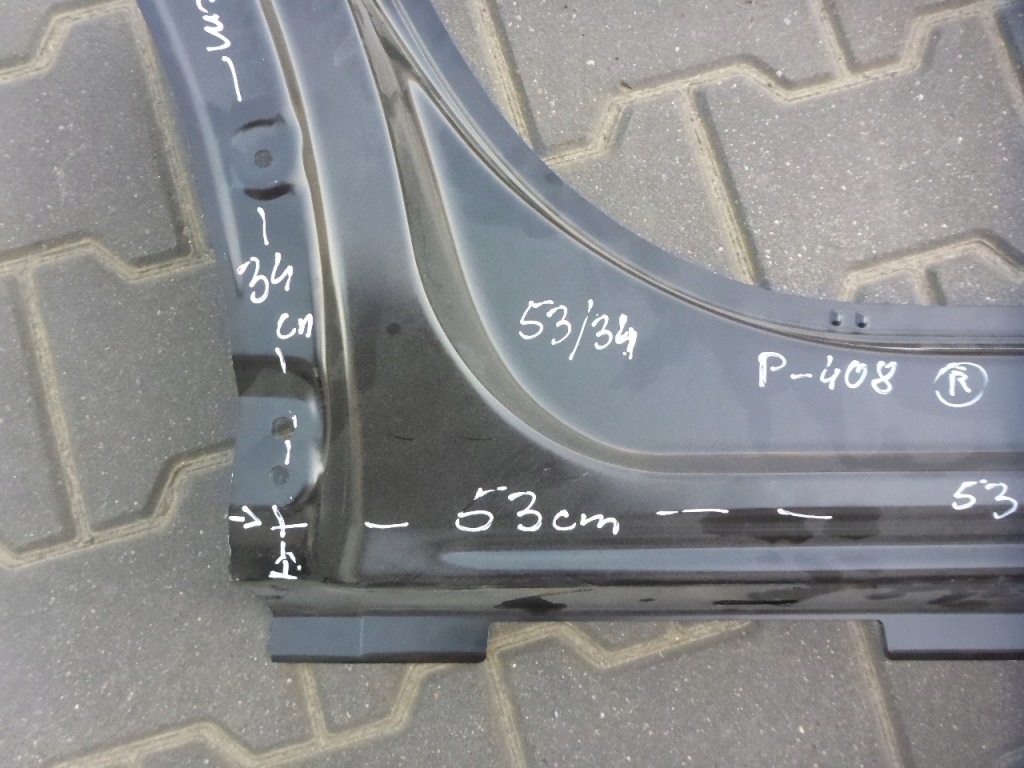 фото №4, Peugeot 408 поріг підніжка правий новий оригінал