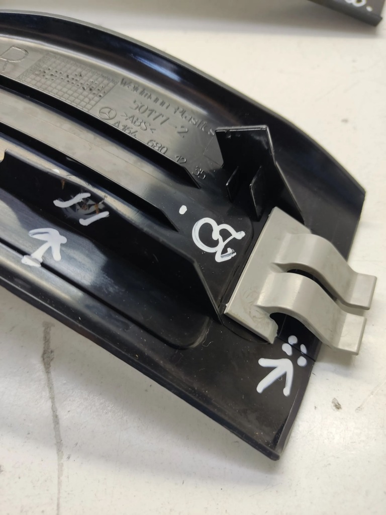 фото №13, Mercedes-benz ml w164 2007 накладка поріг задня a1646801135