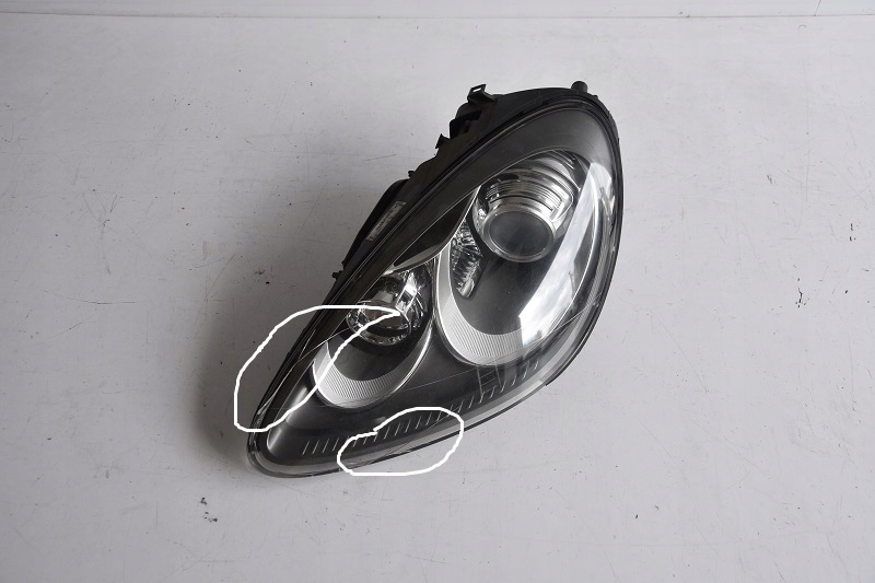 фото №1, Porsche cayenne 7p лампа перед