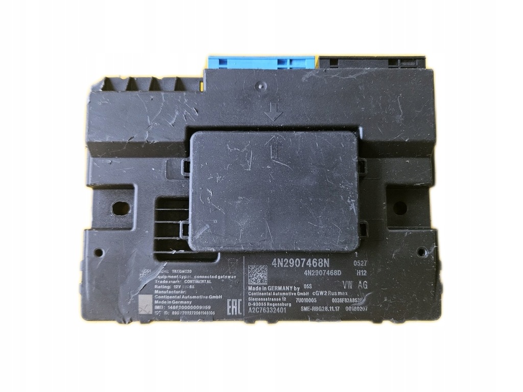фото №1, Модуль шлюз audi a8 4n2907468n dopiszę