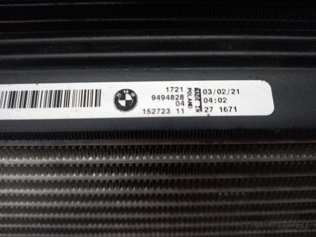 фото №7, Комплект радіатор bmw 440ix g22 g23 8666811 8666739 8666817 9494828