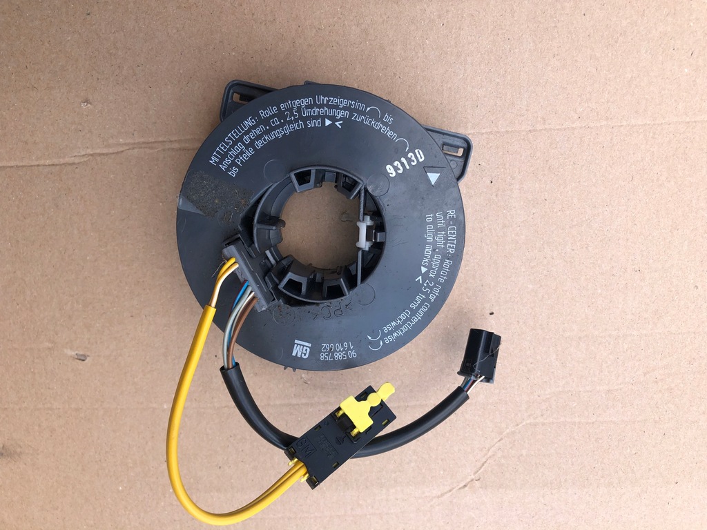 фото №1, Лента шлейф подушка безопасности opel zafira a 1999-2005