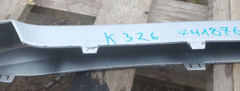 Накладка накладка молдинг бампера перед bmw x4 g02 2017-... x-line Зі Шроту