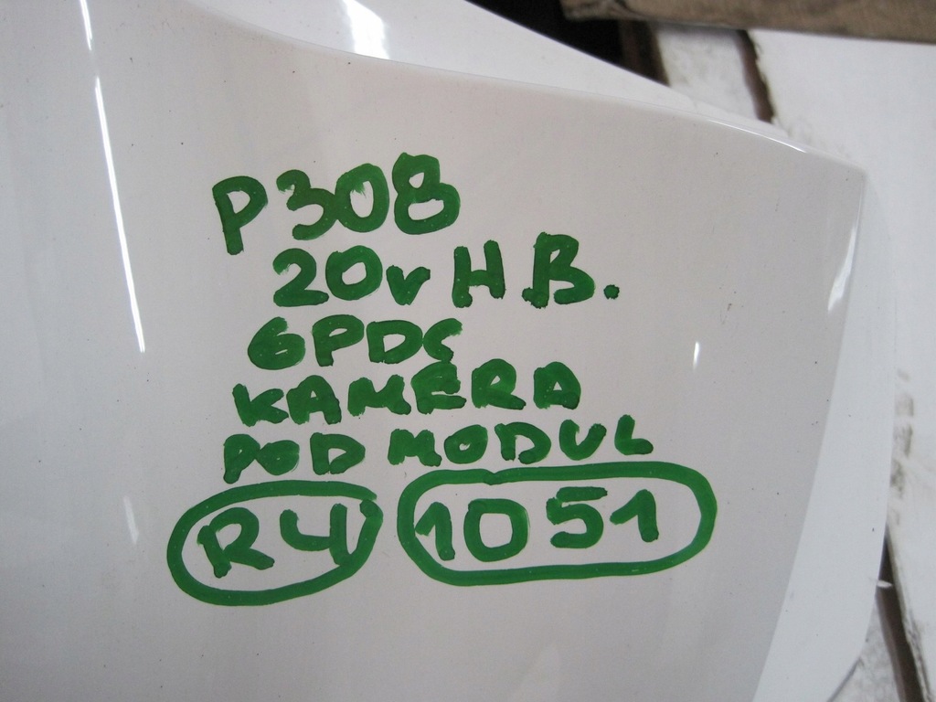 фото №13, Бампер peugeot 308 iii t10 20r hb камера pod модуль задня задній