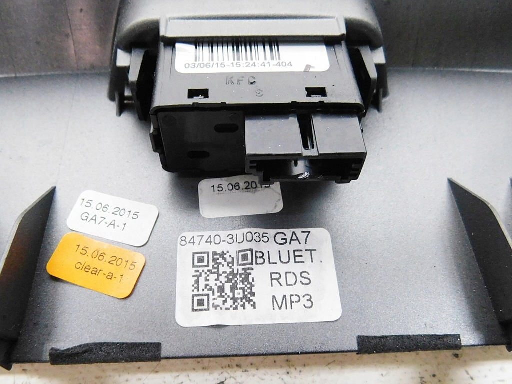 фото №8, Рамка спидометра радио туннель kia sportage iii 10-15