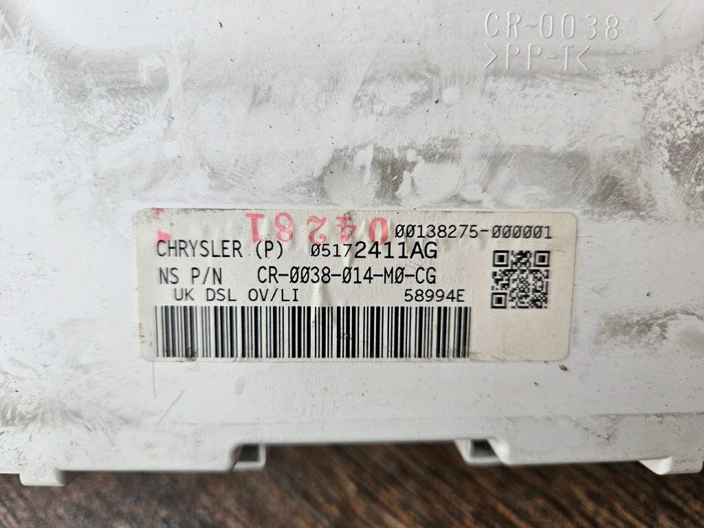 фото №7, Jeep grand cherokee lift 8-10 wk 3.0 crd счетчик 5172411ag anglik