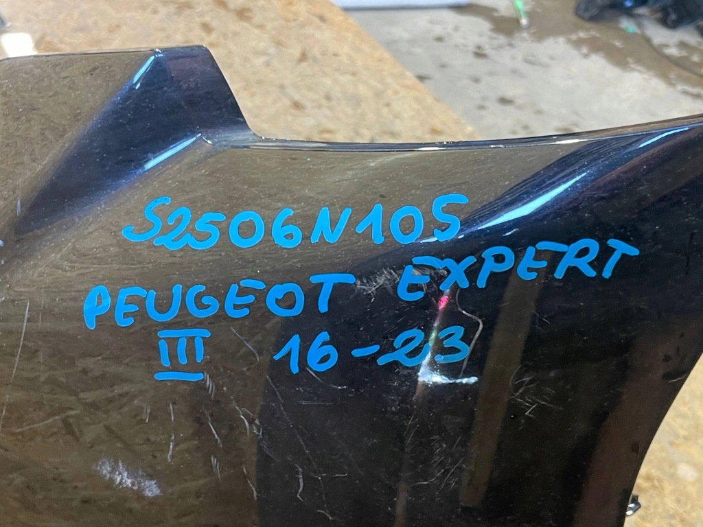 фото №12, Peugeot expert iii 3 traveller 16-23 бампер перед передний