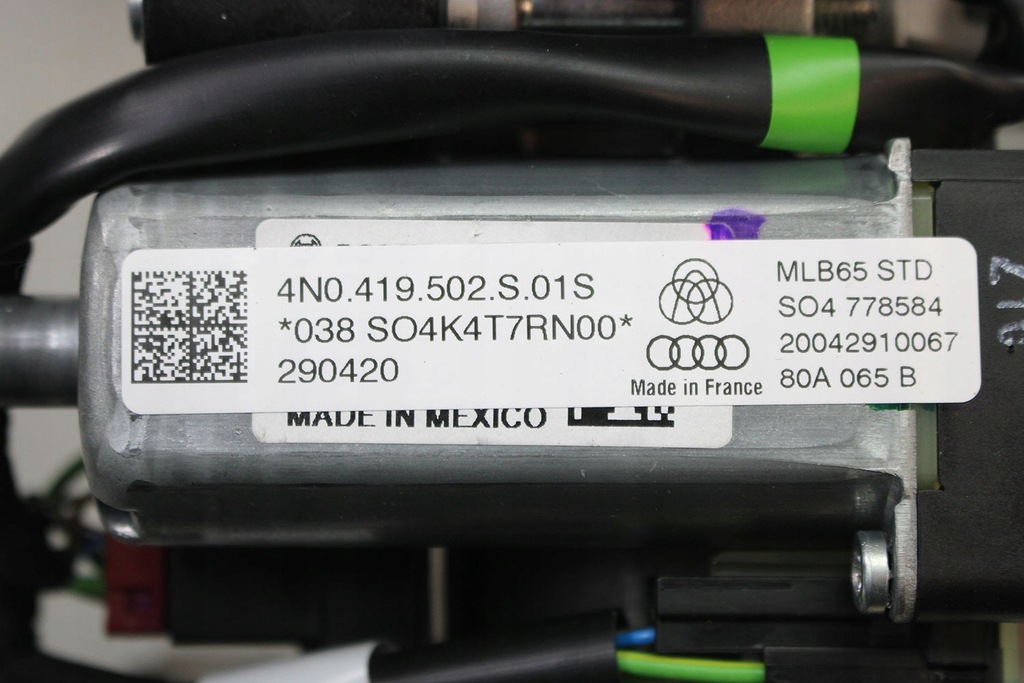 фото №11, Audi a8 d5 4n руля колонка 4n0419502s 4n0 419 502 s a6 s6 rs6 a7 s7 r