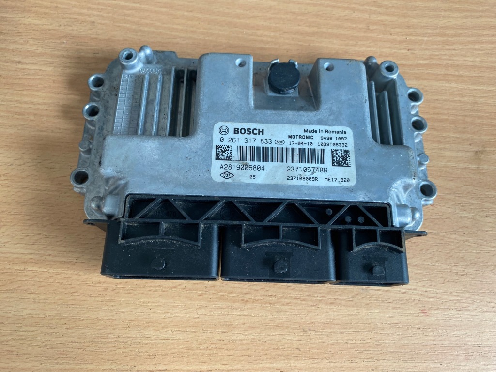 фото №1, Renault twingo бортовий комп'ютер блок керування 0261s17833