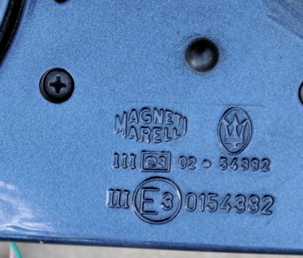 фото №10, Maserati 3200 gt дзеркало ліва 0154382 9 pin