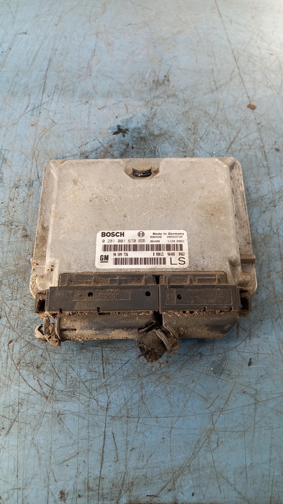 фото №1, Бортовой компьютер двигателя opel astra ii 99r