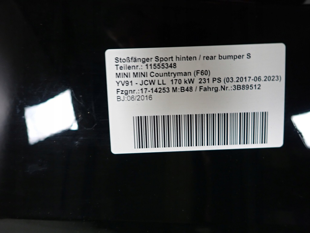 Mini countryman ii f60 16- бампер задняя задний Цена