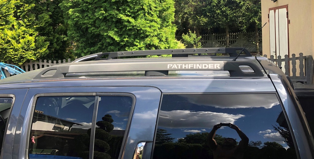 фото №1, Nissan pathfinder r51 2010- рейлинги кровельные kompl.