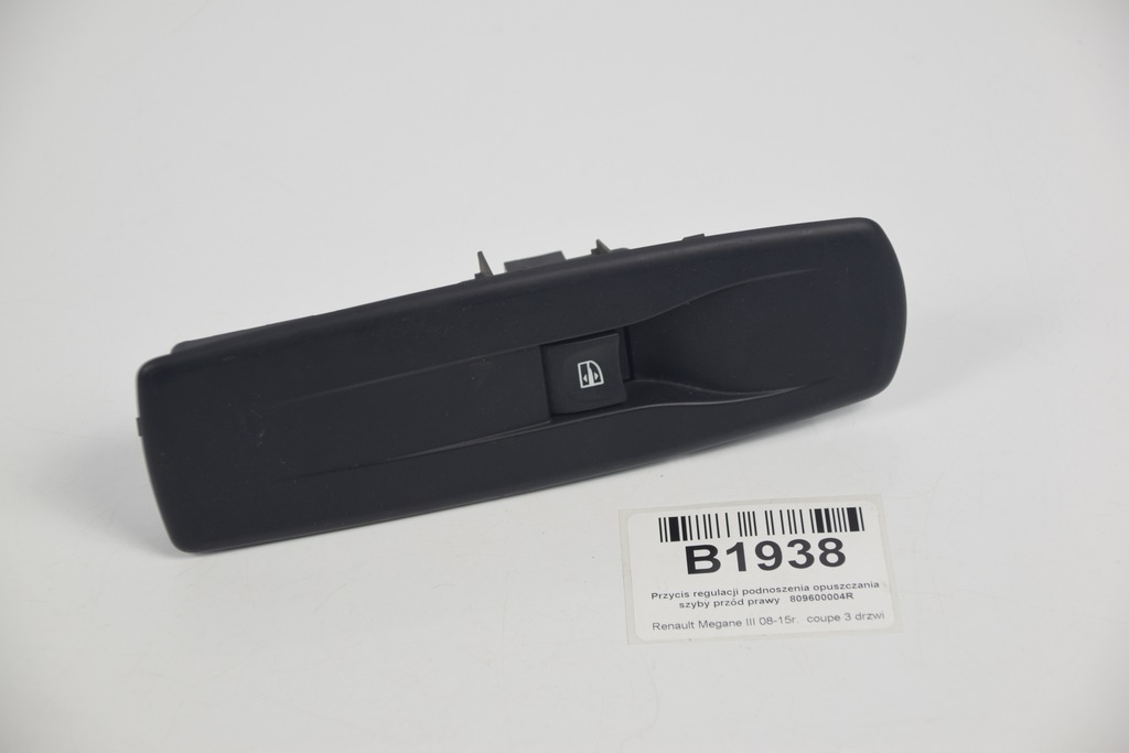 фото №1, Перемикач, підйомник скло renault оригінальний номер 809600004r