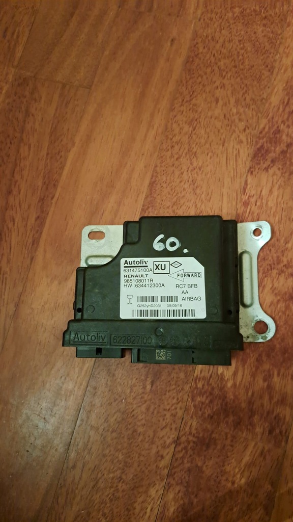 фото №1, Датчик подушок renault megane iv 985108011r