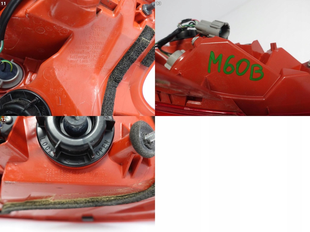 фото №12, Nissan 370z 09-20 лампа led левая задняя eu