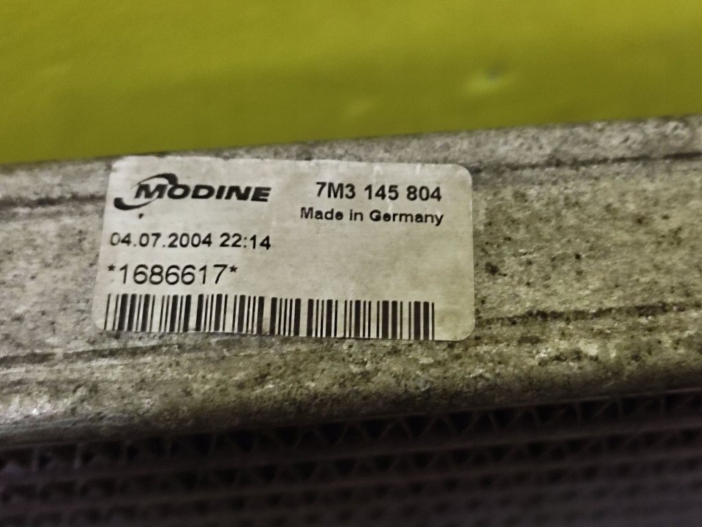 фото №7, Vw sharan 1.9 tdi интеркулер 7m3145804