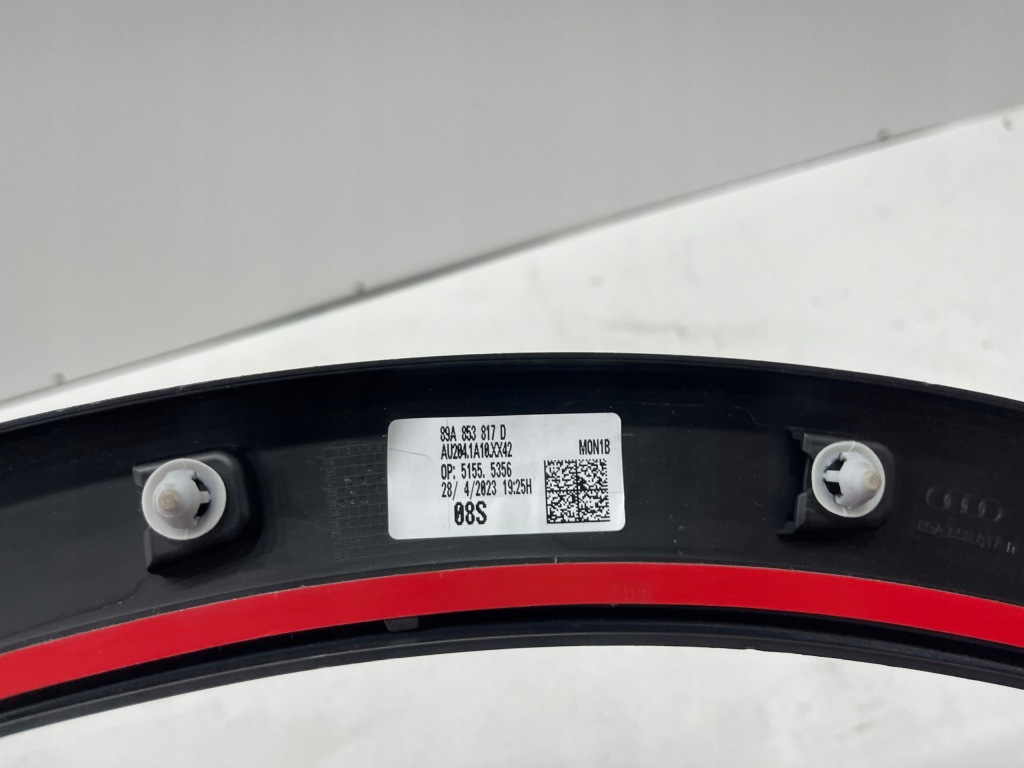 фото №5, Audi q4 89a молдинг na крыло левый задняя nowa oryg 89a853817d