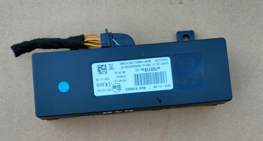 фото №1, Citroen ds4 модуль bluetooth