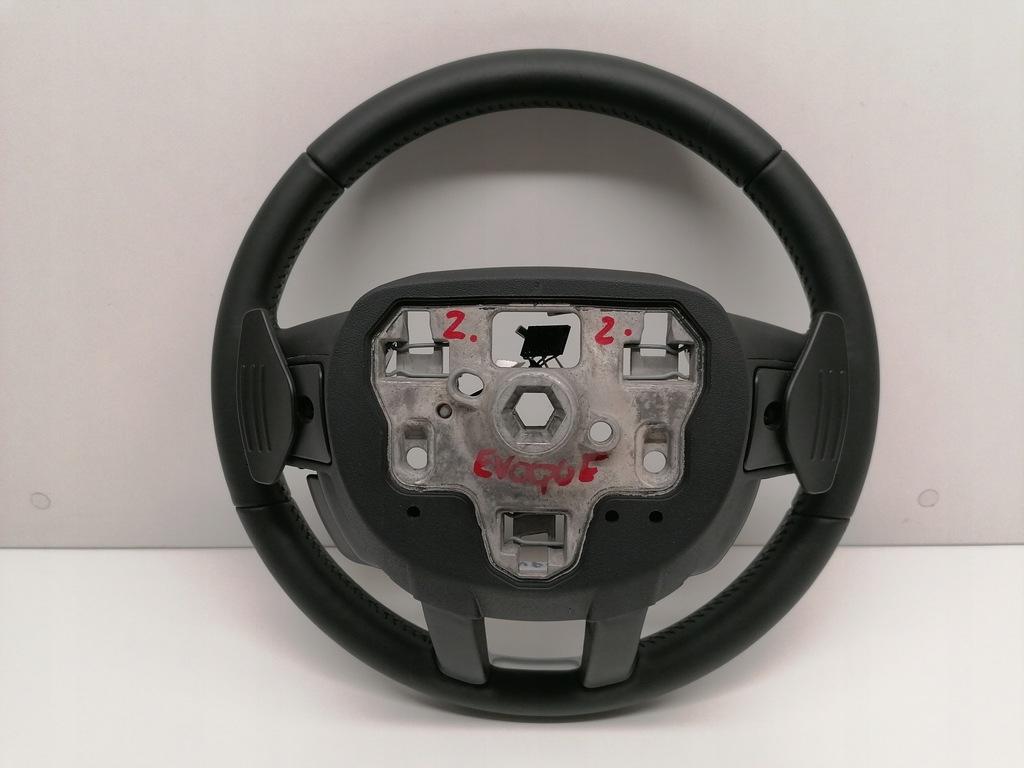 фото №12, Range rover evoque i l538 воздуховод кожаный лепестки переключения 11-18